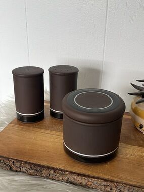 VTG 1978 Hornsea "Contrast" 3pc Tabletop Set - England